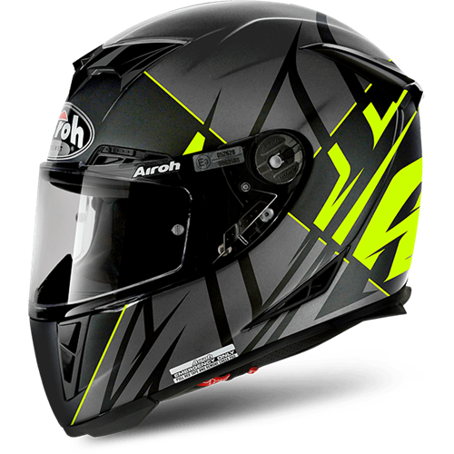 Capacete GP500 SECTORS Amarelo Matt AIROH