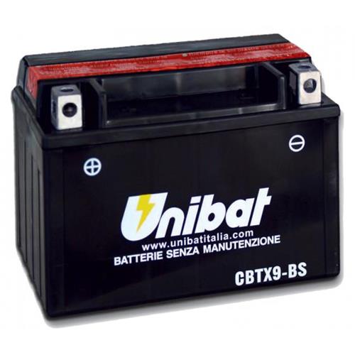 Bateria de Moto CBTX9-BS UNIBAT