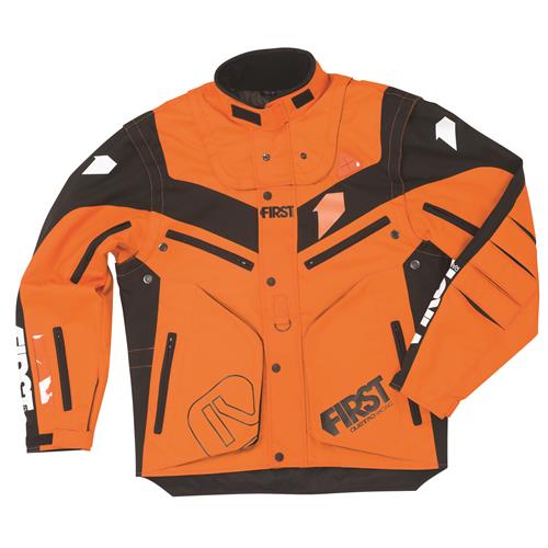 FIRST RACING Blusão QUATTRO Laranja 2015