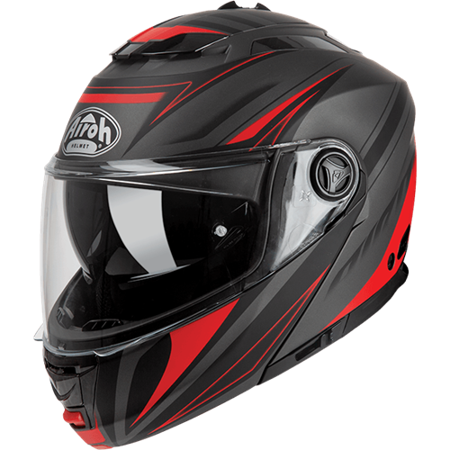 AIROH Capacete PHANTOM S TRIPLO Vermelho Matt AIROH