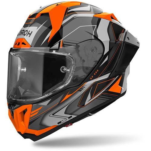 Capacete GP 800 MUST Laranja Gloss AIROH