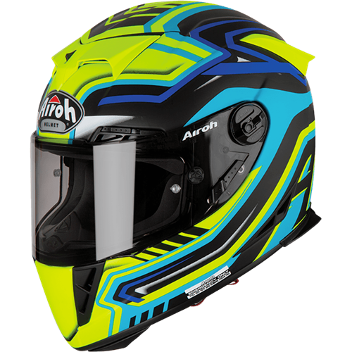 Capacete GP500 RIVAL Azul Matt AIROH