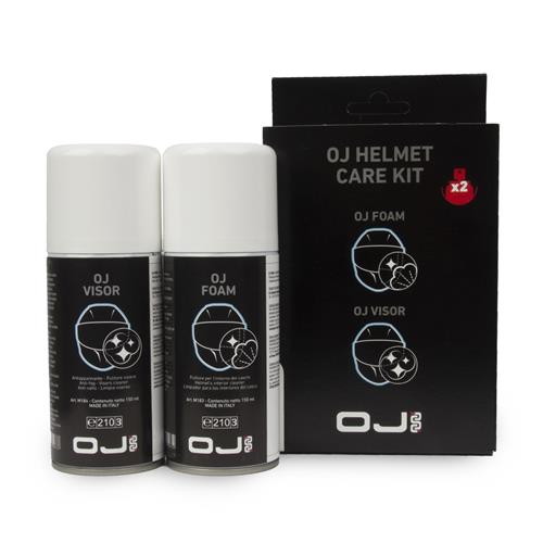 OJ Kit Limpeza HELMET CARE KIT (Foam + Visor) 150+150ml