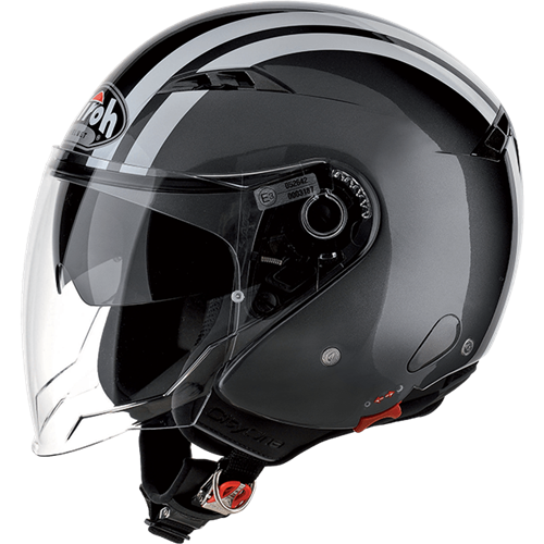 Capacete CITY ONE FLASH Cinza AIROH