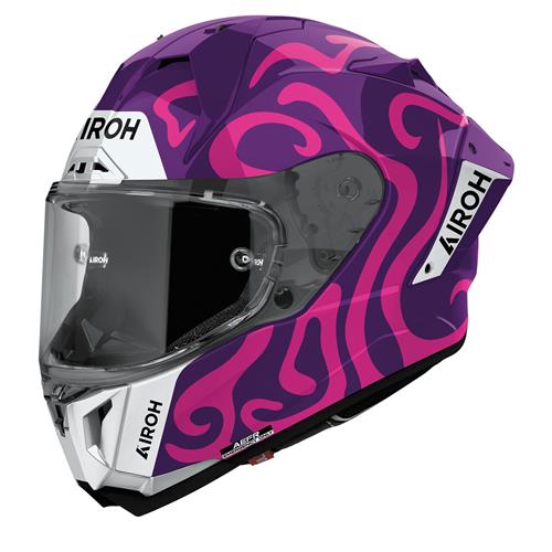 Capacete AIROH GP800 SWAIN Violeta Gloss