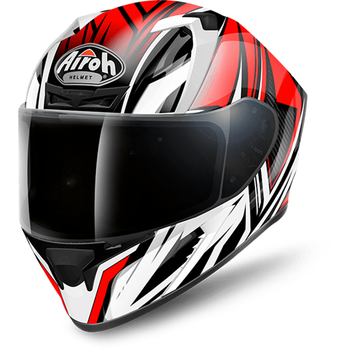 Capacete VALOR CONQUER Verm. AIROH