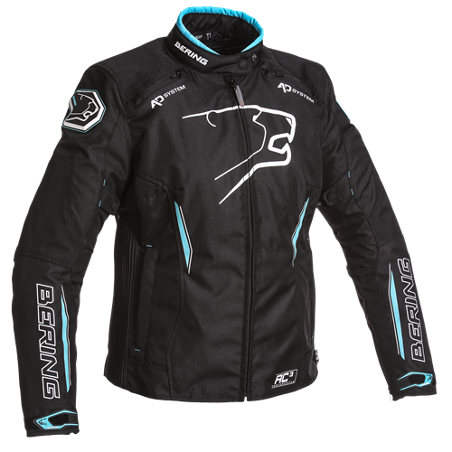 Blusão Lady ESKADRILLE Preto/Azul