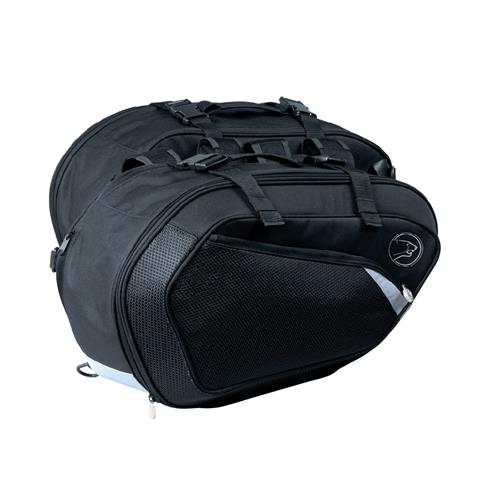 Alforge DILLINGER preto 2x20+10L