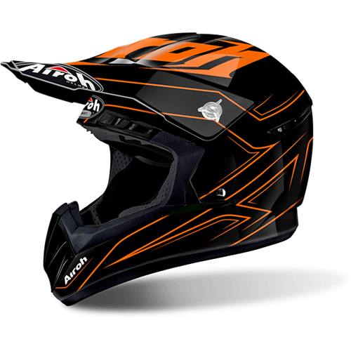 Capacete SWITCH SPACER Laranja AIROH