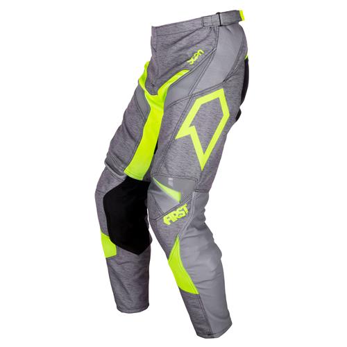 FIRST RACING Calça SCAN Heather/Neon 2018 FIRST
