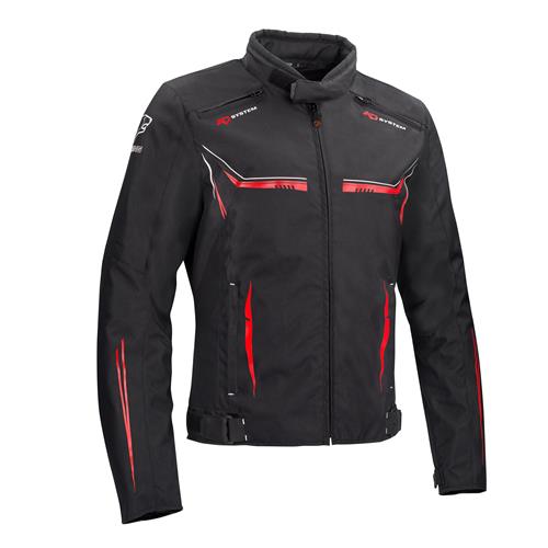 Blusão Bering ROSS Preto/Vermelho