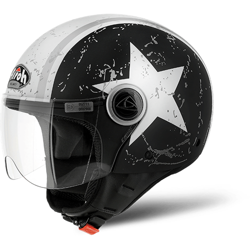 Capacete COMPACT PRO SHIELD Preto Matt AIROH
