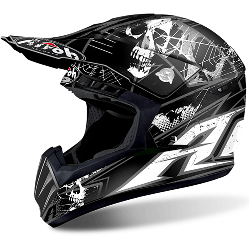 AIROH Capacete SWITCH SCARY Preto Matt AIROH