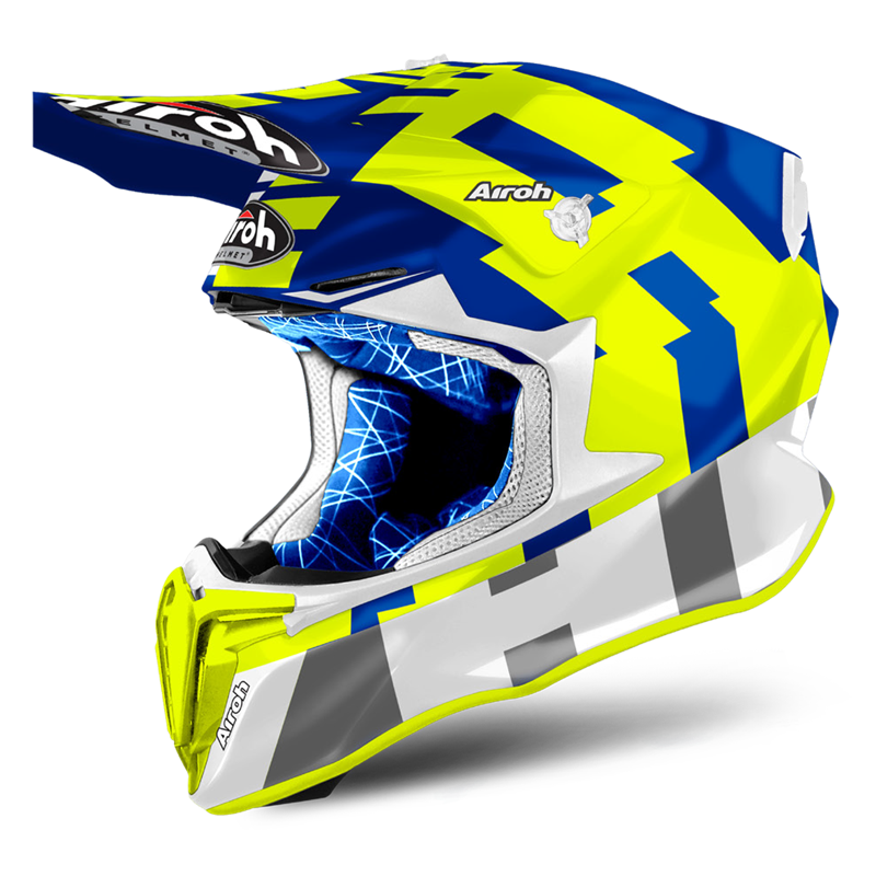 Casco Airoh wist 2.0 Frame Blue Gloss