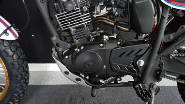 Bullit Hero 125 Scrambler Branco Racing | Moto