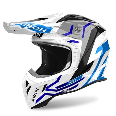 AIROH AVIATOR ACE 2 GROUND Azul | Capacete Offroad