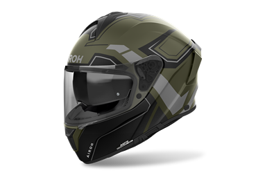 Capacete SPARK 2 DART Verde matt Militar  AIROH | Capacete Integral