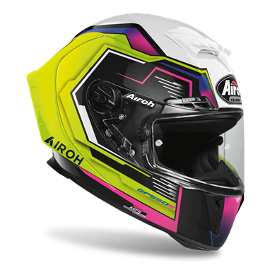AIROH GP550 S RUSH Multicolor Gloss | Capacete Integral