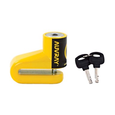 AUVRAY Disco scooter 6mm - BD16 Amarelo | Cadeado