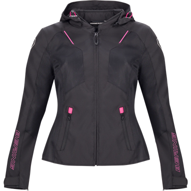Blusão BERING Lady WING Preto/Rosa | Blusões