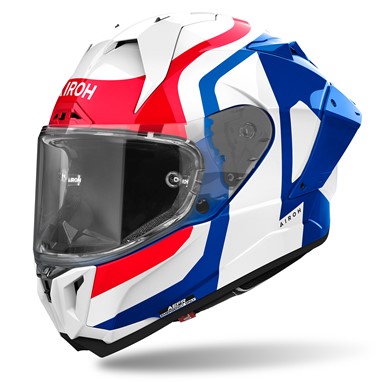 Capacete GP 800 COMPETITION Azul/Vermelho Gloss AIROH | Capacete Integral