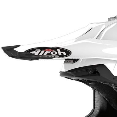 Pala Capacete TERMINATOR Open Vis COLOR branco AIROH | Pala