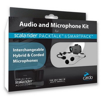 Cardo Kit de áudio para SmartPack, PackTalk e Freecom. | Outros Acessórios