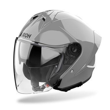 Capacete H21 COLOR Concrete Gloss AIROH | Capacete Aberto