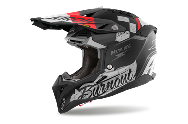 Capacete AVIATOR 3 BURNOUT MATT AIROH | Capacete Offroad
