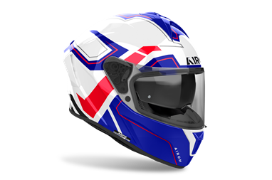Capacete SPARK 2 DART Azul/Vermelho AIROH | Capacete Integral
