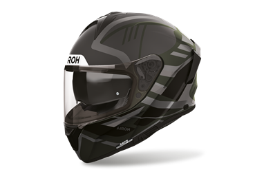 Capacete AIROH SPARK 2 LUMA Verde Militar Mate | Capacete Offroad