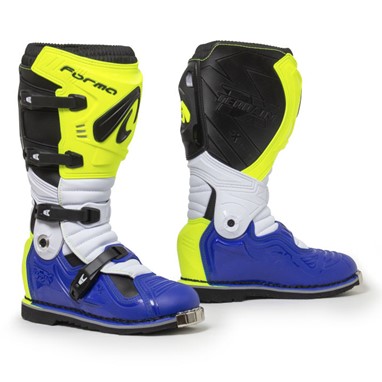 FORMA TERRAIN EVOLUTION TX Amar. FLUO/Branco/Azul | Botas