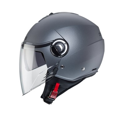 CABERG RIVIERA V4X Cinza Mate | Capacete Aberto