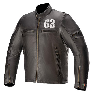Blusão Alpinestars SIXTY THREE LEATHER JACKET | Blusões