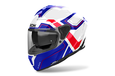 Capacete SPARK 2 DART Azul/Vermelho AIROH | Capacete Integral