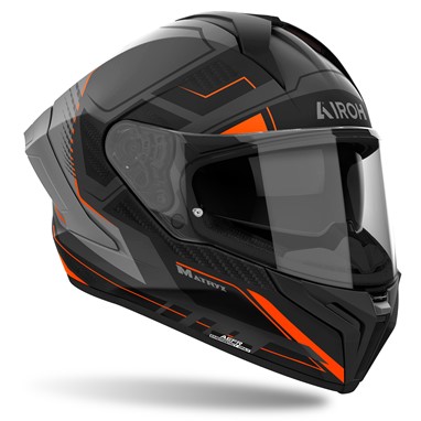 Capacete MATRYX ROCKET Laranja Matt  AIROH | Capacete Integral