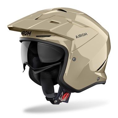 Capacete KOMBAKT COLOR MOKA Glow AIROH | Capacete Aberto