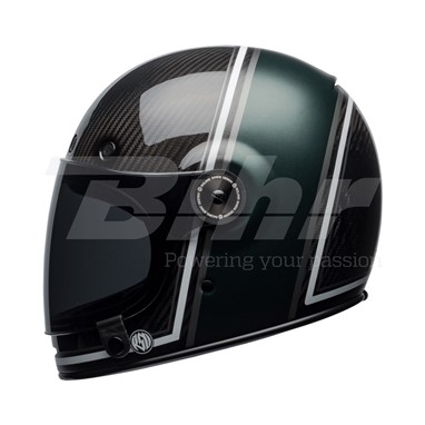 CAPACETE BELL Bullitt Carbon RSD Preto/Verde | Capacete Integral