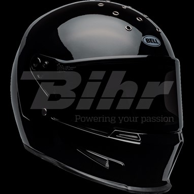 CAPACETE BELL Eliminator Solid Preta Preta Brilho, | Capacete Integral
