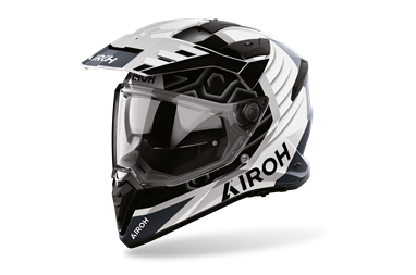 Capacete AIROH BADX-X CUBE Cinza | Capacete Modular