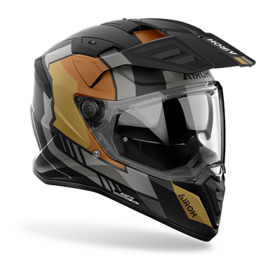 Capacete BANDIT HORN Gold Matt AIROH | Capacete Integral
