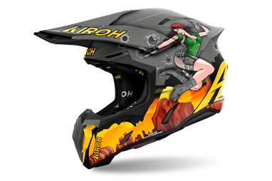 AIROH Capacete TWIST 3 ADVENTURE Matt | Capacete Offroad