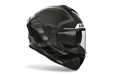 Capacete AIROH SPARK 2 LUMA Verde Militar Mate | Capacete Offroad