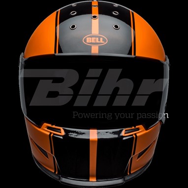 CAPACETE BELL Eliminator Rally Preta Mate/Brilho/Laranja, | Capacete Integral