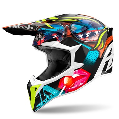 AIROH WRAAAP LOLLIPOP Gloss | Capacete Offroad