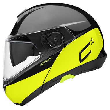 Schuberth Capacete C4 PRO Swipe Yellow | Capacete Modular