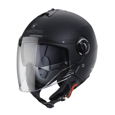 CABERG RIVIERA V4X Preto Mate | Capacete Aberto