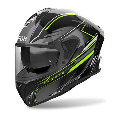 Capacete SPARK 2 SHADOW Amarelo AIROH | Capacete Integral