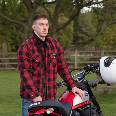 Merlin AXE CHECKERED RED | Camisa