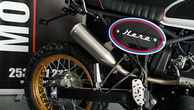 Bullit Hero 125 Scrambler Branco Racing | Moto